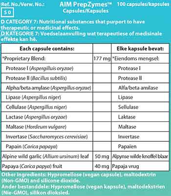 digestive enzymes supplement